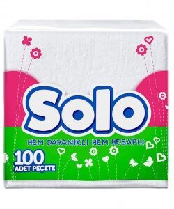 Solo Peçete 100lu - Görsel 1