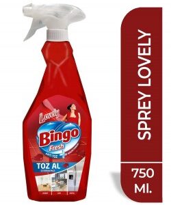 Bingo Tozal Sprey Lovely 750ml X12 - Görsel 1