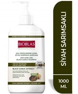 Bioblas Şamp.1000 Ml Siyah Sarımsaklı - Görsel 1