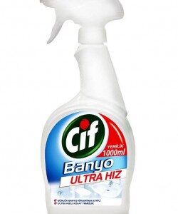 Cif Sprey 1000 Ml Ultra Kireç Sökücü Banyo - Görsel 1