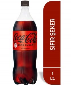 Coca Cola Zero 1 Lt - Görsel 1