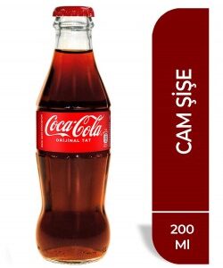 Coca Cola Şişe 200 Ml - Görsel 1