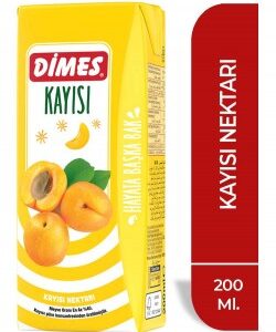 Dimes Meyve Suyu 200 Ml Kayısı X27 - Görsel 1