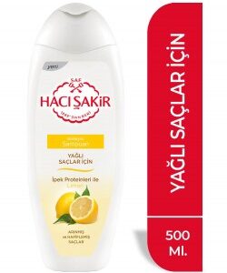 Hacı Şakir Şampuan 500ml(limon)yağlı Saç - Görsel 1