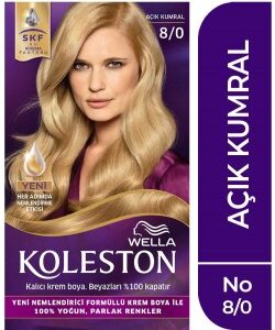 Koleston Saç Boyası 8/0 Açık Kumral - Görsel 1