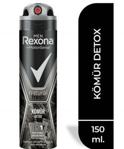 Rexona Deo 150 Ml Bay Kömür Detoks - Görsel 1