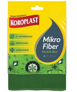 Koroplast Mikrofiber Mutfak Bezi 2li - Görsel 1