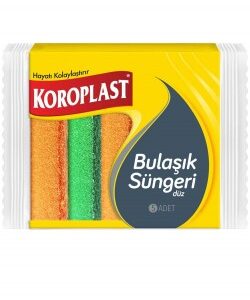 Koroplast Sünger 5li Düz - Görsel 1