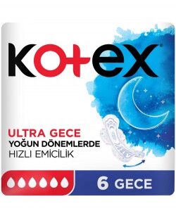 Kotex Ultra Gece 6'lı - Görsel 1