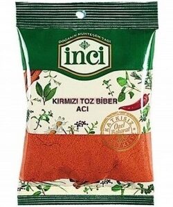 İnci 25 Gr Kırmızı Toz Biber Acı - Görsel 1