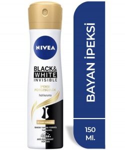 Nivea Deo 150 Ml Bayan B&w İpeksi Pure - Görsel 1