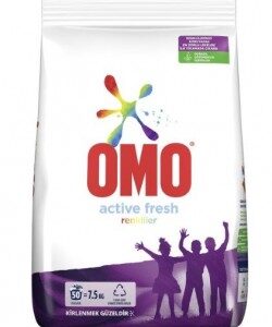 Omomatik 7,5 Kg Active Fresh Renkli - Görsel 1