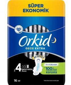 Orkid Ultra Extra 4lü Gece 16lı(4 Beden) - Görsel 1