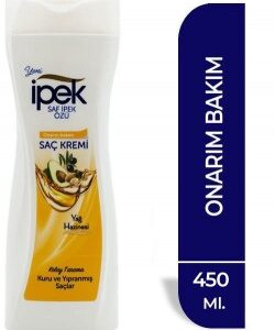 İpek 450 Ml Saç Kremi Kuru Ve Yıpranmış Saçlar - Görsel 1