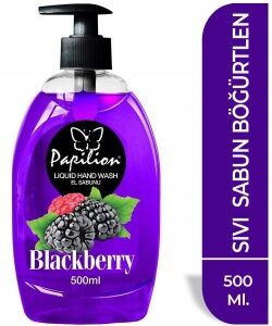 Papilion Sıvı Sabun 500 Gr Böğürtlen X12 - Görsel 1