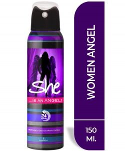 She Deodorant 150 Ml Women Angel - Görsel 1