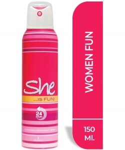She Deodorant 150 Ml Women Fun - Görsel 1