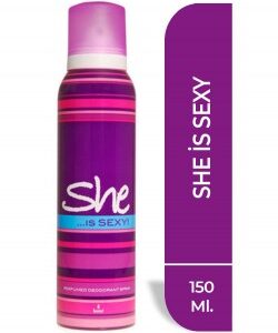 She Deodorant 150 Ml Women Sexy - Görsel 1