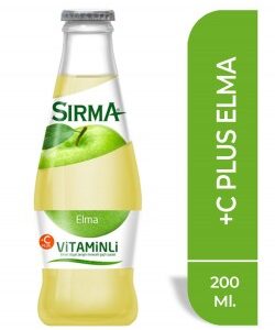 Sırma Meyveli Soda 200 Ml C Plus Elma - Görsel 1