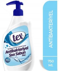 Tex Sıvı Sabun Anti Bakteriyel 750 Ml - Görsel 1