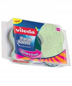 Vileda Parlak Konfor Düz Sünger 2li - Görsel 1