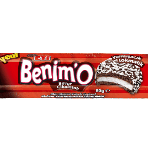 Benimo Bitter Çikolatalı Sütlü Kaplamalı - Görsel 1