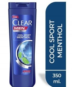 Clear 350 Ml Şamp.cool Sport Mentol(erkek) - Görsel 1