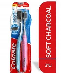 Colgate Diş Fırçası 2li Soft Charcoal - Görsel 1
