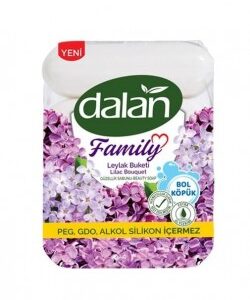 Dalan El Kalıp Sabun 4x75gr Leylak Buketi - Görsel 1