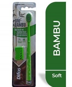 Difaş Diş Fırça Stil Bambu - Görsel 1