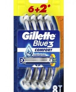 Gillette Blue 3 Comfort 6+2 - Görsel 1