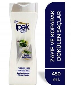İpek 450ml Şamp Zayıf Kop Dök Bitki Özlü Saçlar - Görsel 1