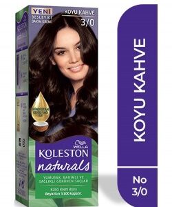 Koleston Natural Saç Boyası 3/0 Koyu Kahve - Görsel 1