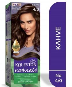 Koleston Natural Saç Boyası 4/0 Kahve - Görsel 1