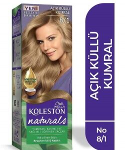 Koleston Natural Saç Boyası 8/1 Açık Kül Kum - Görsel 1