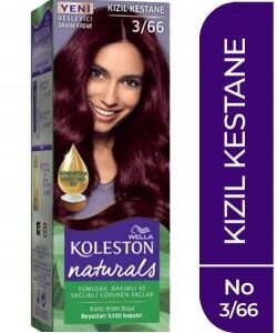 Koleston Saç Boyası 3/66 Kızıl Kestane - Görsel 1