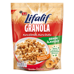 Lifalif Kuru Elmalı & Kuru Dutlu Granola - Görsel 1