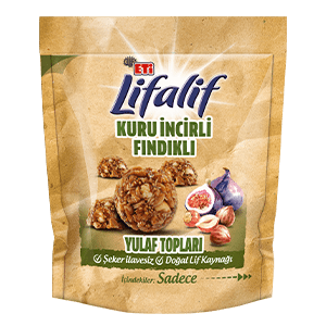 Lifalif Kuru İncirli & Fındıklı Yulaf Topları - Görsel 1