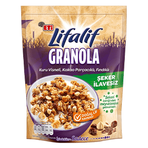 Lifalif Kuru Vişneli, Kakaolu ve Fındıklı Granola - Görsel 1