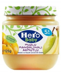 Ülker 125gr Hero Büyük Kavanoz Muzlu Mandalinalı A... - Görsel 1