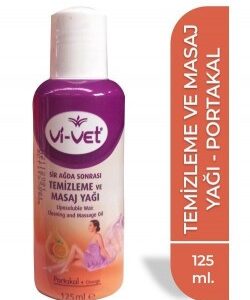 Vi-vet Ağda Tem.ve Msj Yağı Portakal 125 Ml - Görsel 1